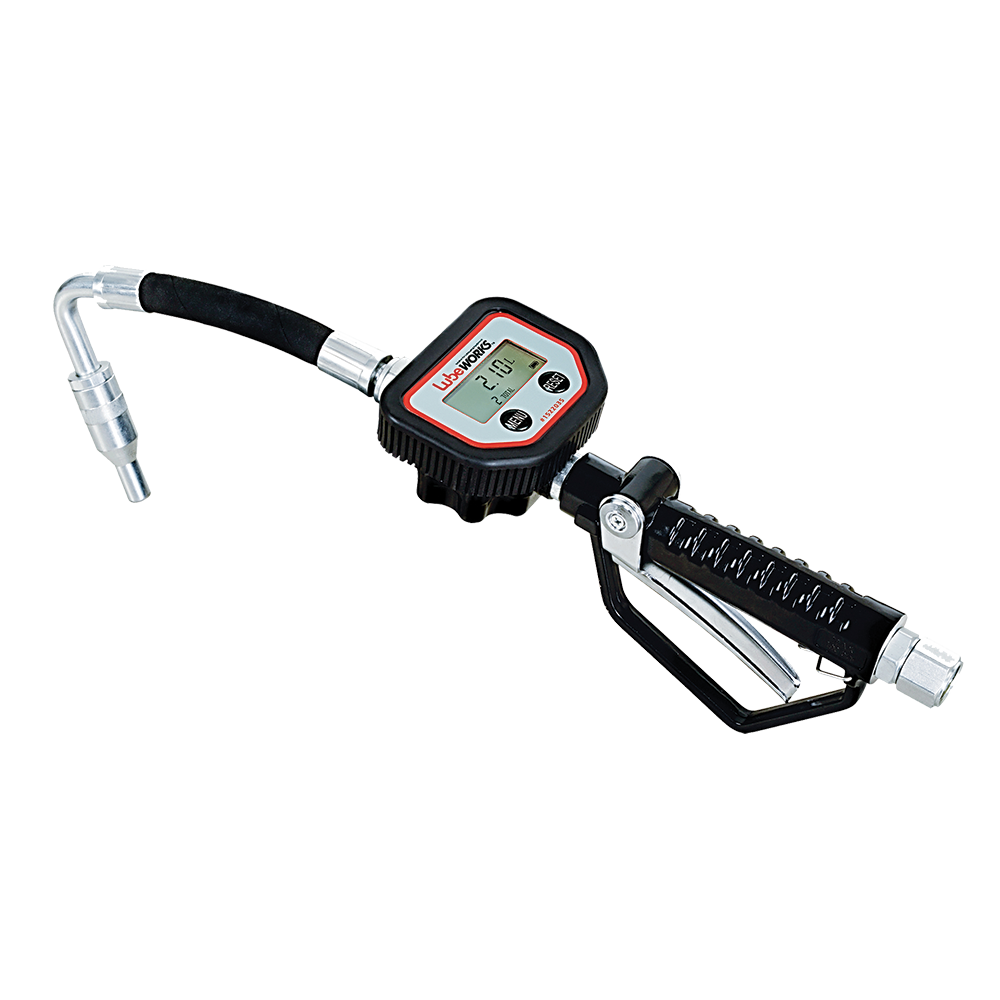 Digital Oil Meter Nozzle with Flow Control 1/2" - Flex Spout