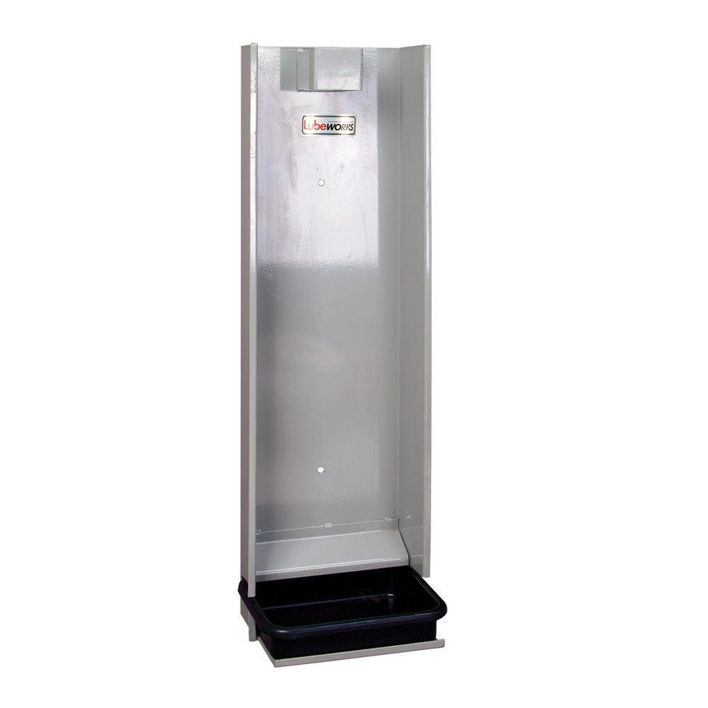 Wall Mount Oil Drip Tray with Hose Bracket