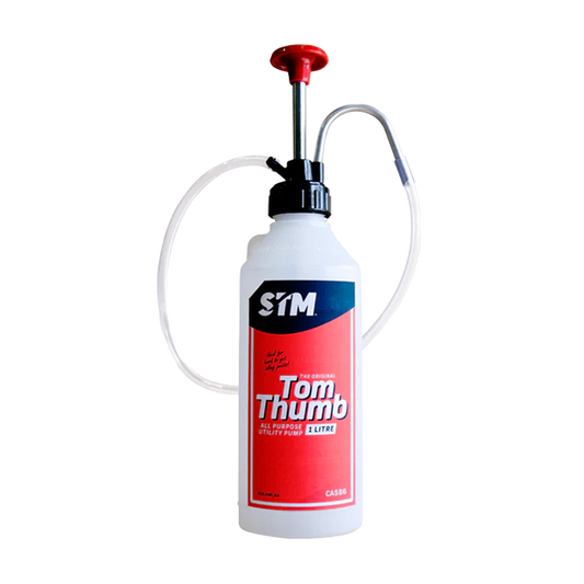 1 Litre Tom Thumb Oil Pump - Portable Hand Pump for Small Engines
