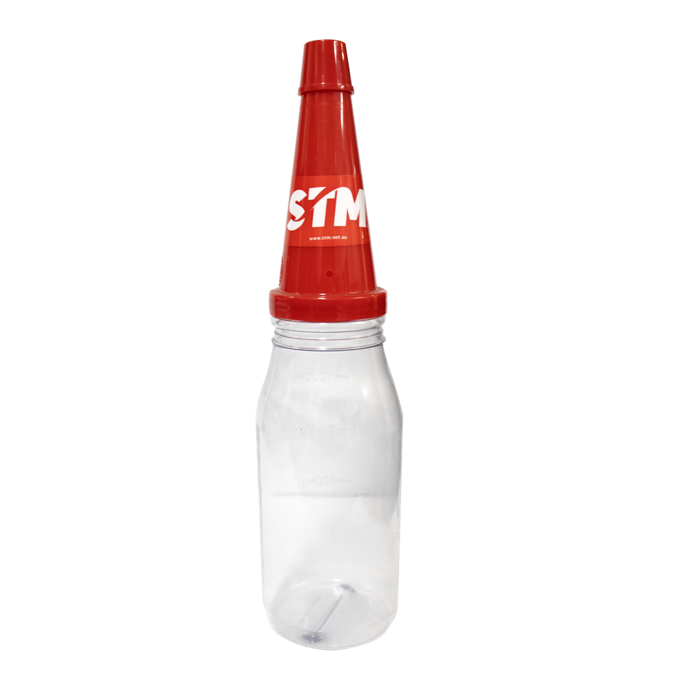 Driveway Oil Bottle 1 Litre Clear