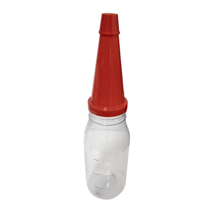 Driveway Oil Bottle 1 Litre Clear Back Product Image