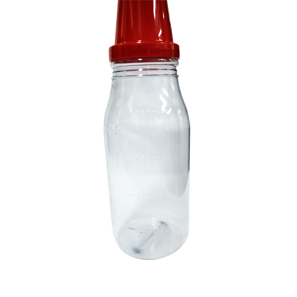 1 Litre Clear Driveway Oil Bottle
