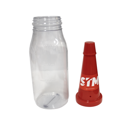 Driveway Oil Bottle with its cap 