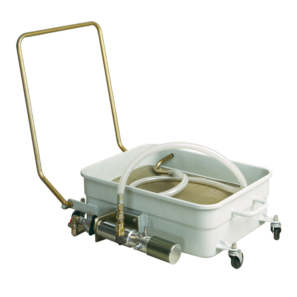 65L Low Profile Mobile Waste Oil Drainer with pump