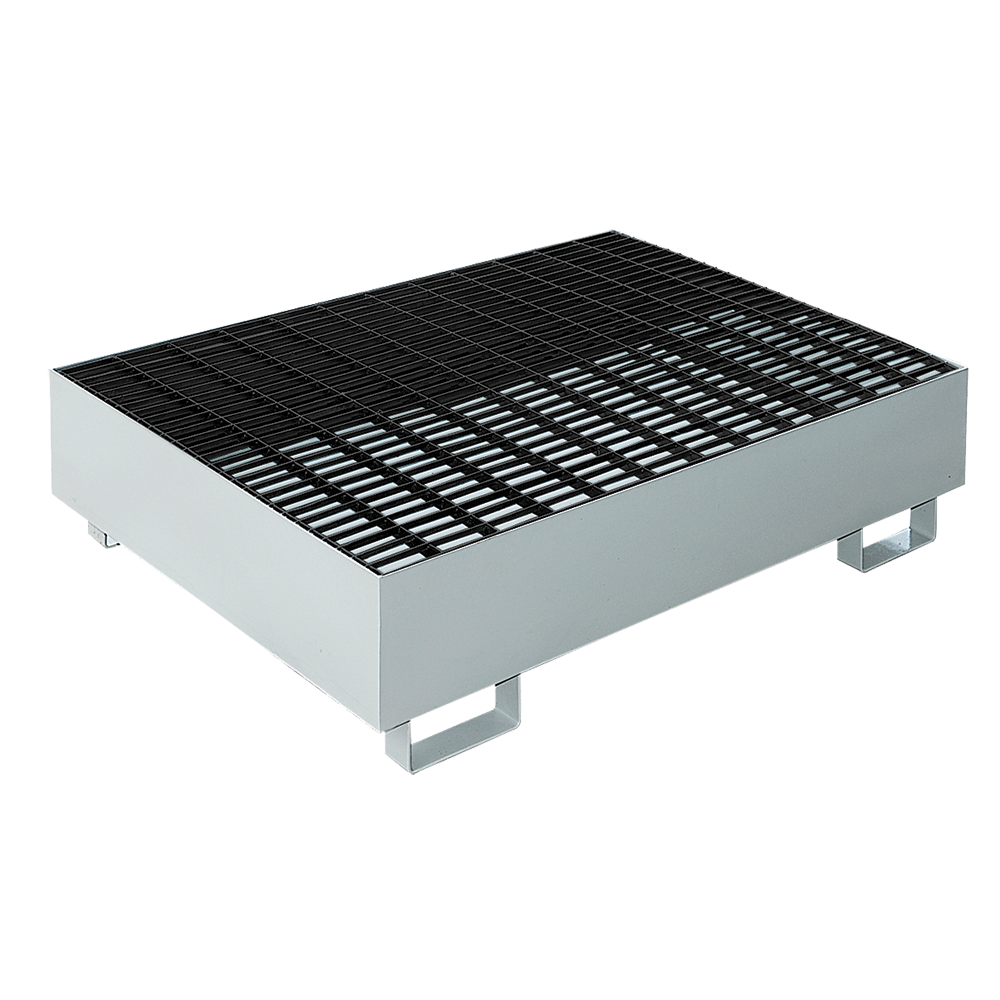 2 Drum Metal Spill Containment Pallet
