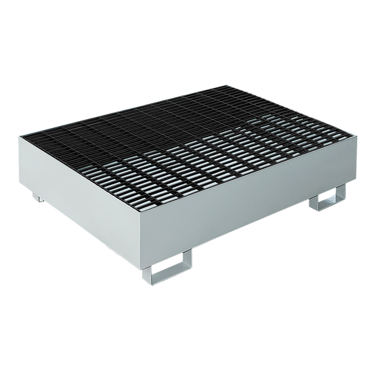 2 Drum Metal Spill Containment Pallet