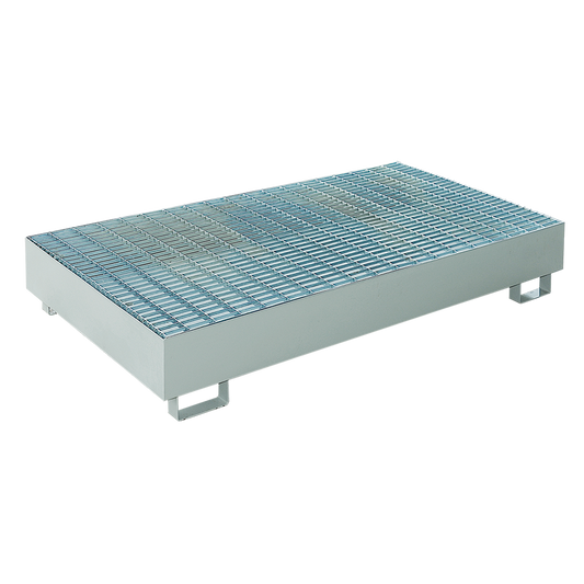4 Drum Metal Spill Containment Pallet