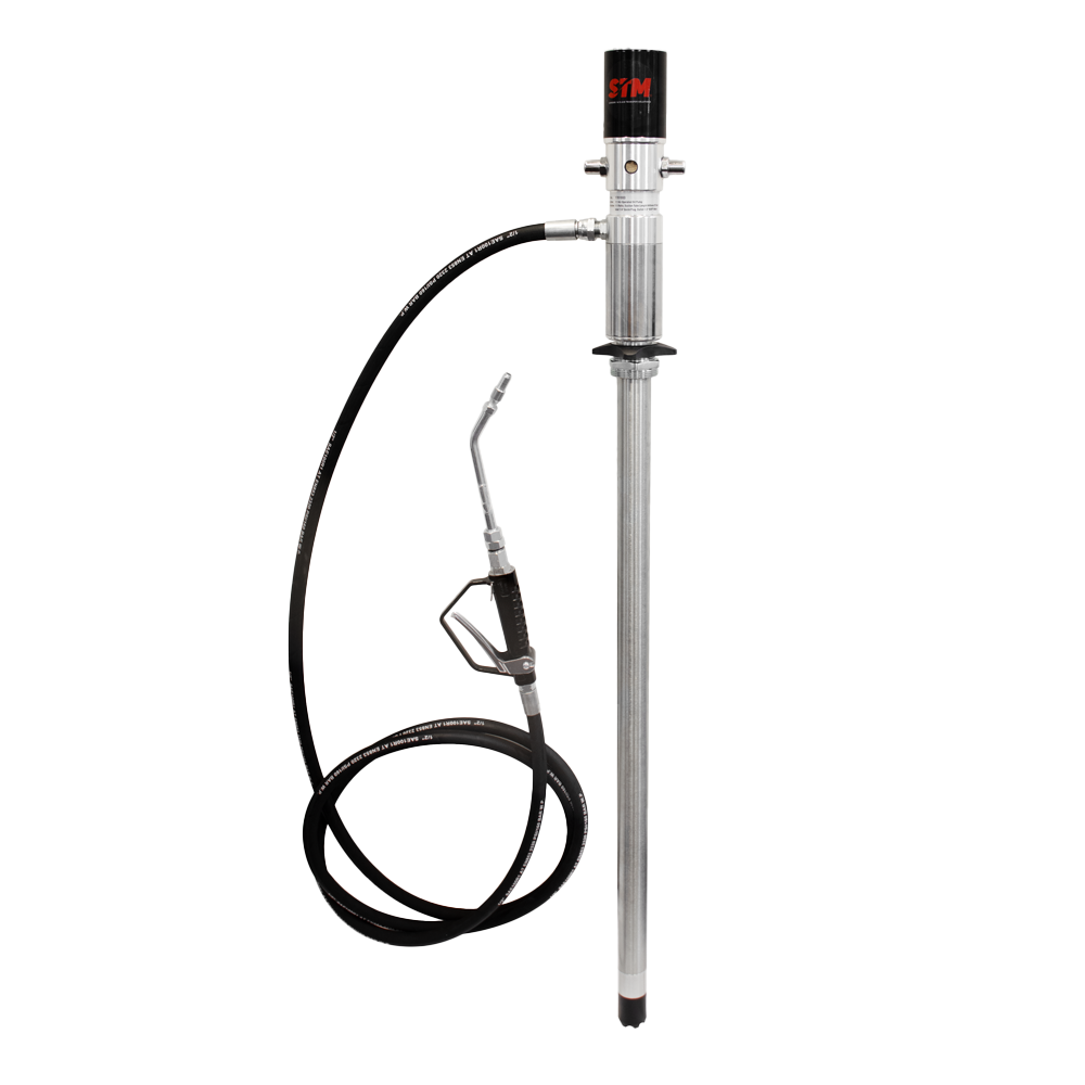 Pneumatic Oil Pump Kit with Meter & Hose 205L 