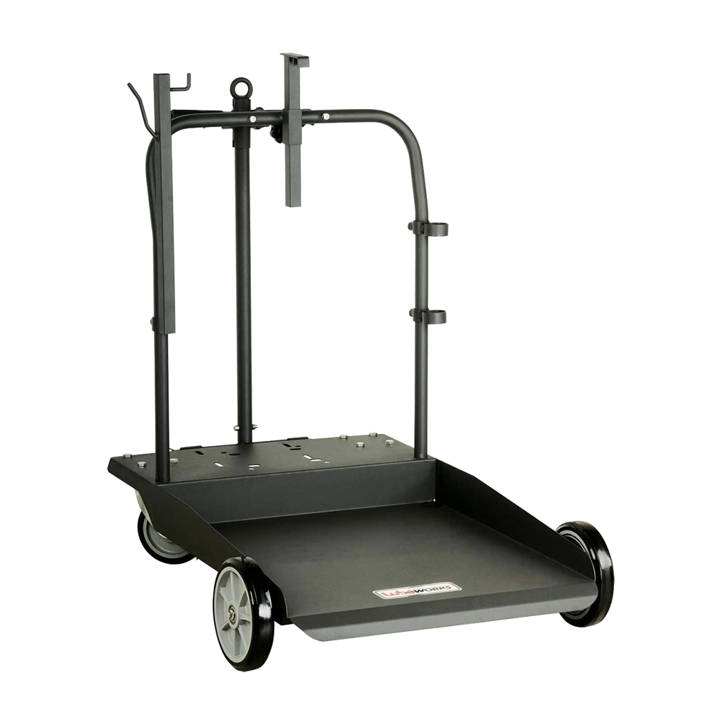 205L Oil Drum Trolley with Hose Reel Mount