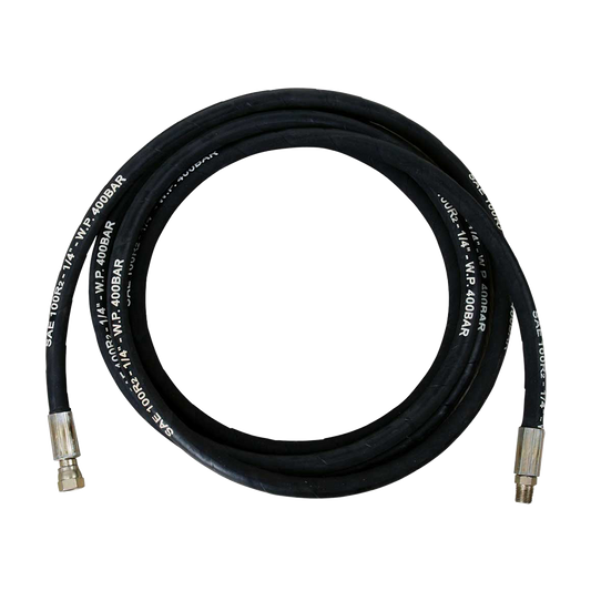 4m High Pressure Oil Delivery Hose - 1/2"