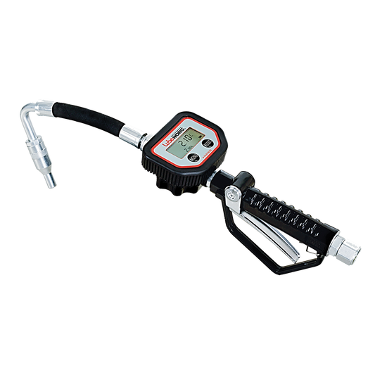 Digital Oil Meter Nozzle with Flow Control 1/2" - Flex Spout
