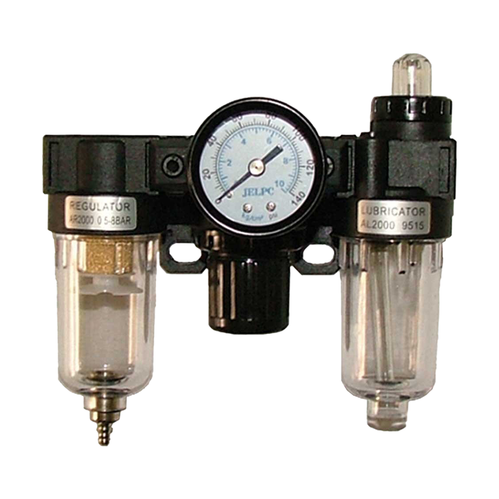1/4" Air Filter, Regulator and Lubricator Combo Kit