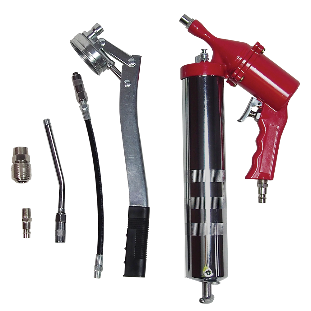 400g Pneumatic & Manual Grease Gun Combo Kit